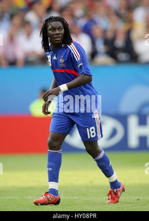 BAFETIMBI GOMIS FRANCIA & ST ETIENNE STADUIM LETZIGRUND ZURIGO SVIZZERA 09 Giugno 2008 Foto Stock