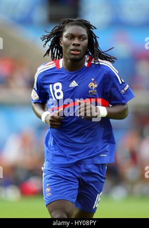 BAFETIMBI GOMIS FRANCIA & ST ETIENNE STADUIM LETZIGRUND ZURIGO SVIZZERA 09 Giugno 2008 Foto Stock