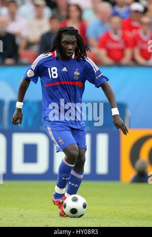 BAFETIMBI GOMIS FRANCIA & ST ETIENNE STADUIM LETZIGRUND ZURIGO SVIZZERA 09 Giugno 2008 Foto Stock