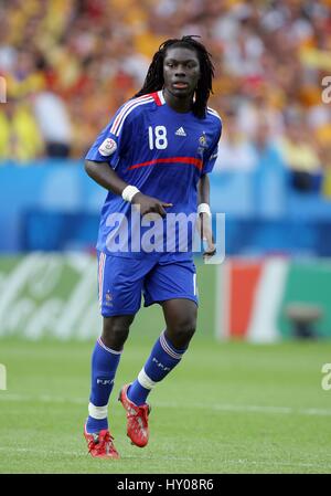 BAFETIMBI GOMIS FRANCIA & ST ETIENNE STADUIM LETZIGRUND ZURIGO SVIZZERA 09 Giugno 2008 Foto Stock