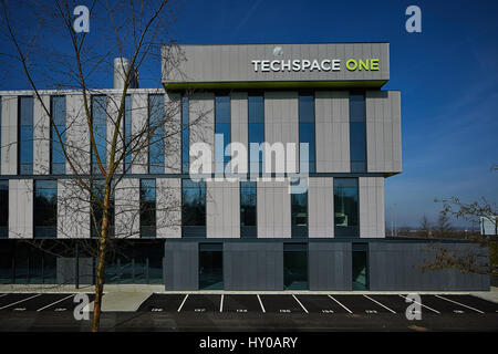 Tech uno spazio, Sci-Tech Daresbury, Cheshire, Inghilterra. Regno Unito. Foto Stock