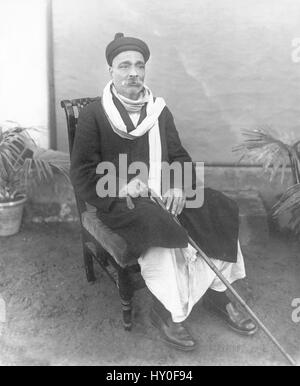 Indian Freedom Fighter, lokmanya tilak, India, Asia, 1910 Foto Stock