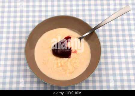 Ambrosia luce budino di riso Foto Stock