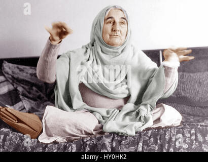 Indian combattenti per la libertà, mirabehn in Austria 1950 Foto Stock