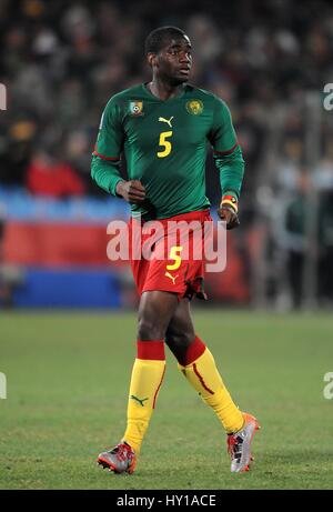 SEBASTIEN BASSONG CAMERUN & Tottenham Hotspur Camerun & Tottenham Hotspur LOFTUS VERSFELD STADIUM Pretoria Sudafrica 19 J Foto Stock