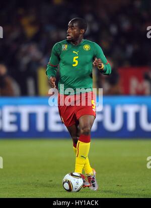 SEBASTIEN BASSONG CAMERUN & Tottenham Hotspur Camerun & Tottenham Hotspur LOFTUS VERSFELD STADIUM Pretoria Sudafrica 19 J Foto Stock