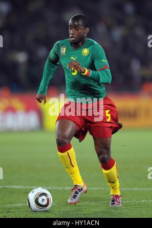SEBASTIEN BASSONG CAMERUN & Tottenham Hotspur Camerun & Tottenham Hotspur LOFTUS VERSFELD STADIUM Pretoria Sudafrica 19 J Foto Stock