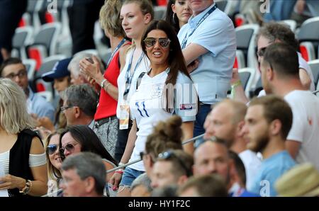 Rebecca VARDY INGHILTERRA V ISLANDA STADE DE NICE NICE Francia 27 giugno 2016 Foto Stock