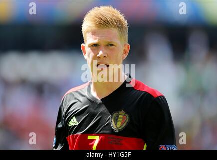 KEVIN DE BRUYNE BELGIO STADE DE BORDEAUX BORDEAUX Francia 18 giugno 2016 Foto Stock