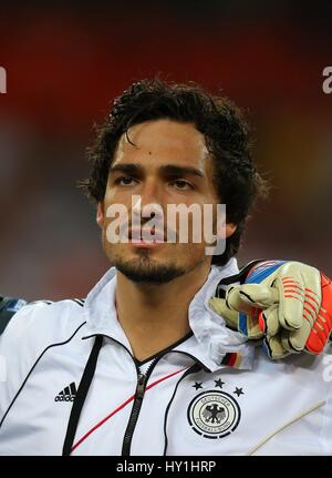 MATS HUMMELS GERMANIA BORUSSIA DORTMUND FC CALCIATORE STADIO METALIST KHARKIV UCRAINA 13 Giugno 2012 Foto Stock