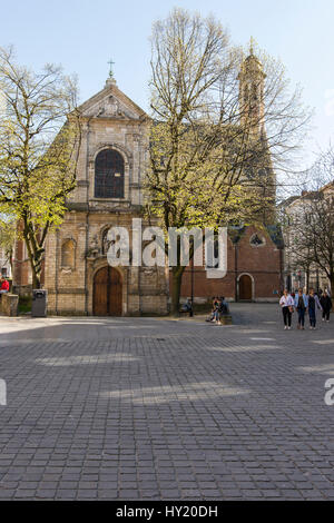 La Santa Maria Maddalena la chiesa a Bruxelles Foto Stock