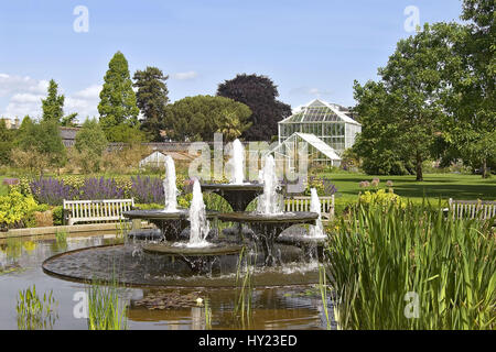 Im bekannten Botanischen Garten der Universitaetsstadt Cambridge in Inghilterra. Foto Stock