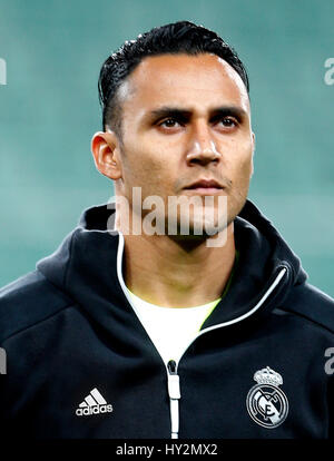 Spagna - La Liga Santander 2016-2017 / ( Real Madrid C.F. ) - Antonio Keylor Navas Gamboa ' Keylor Navas ' Foto Stock