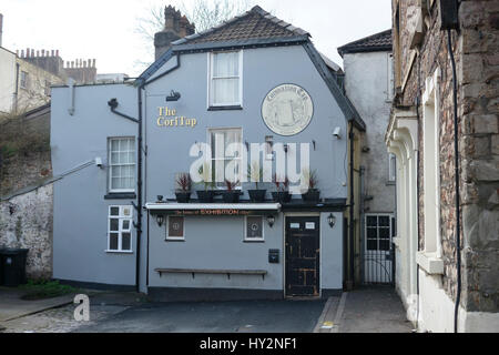 Intorno a Clifton un affluente sobborgo di Bristol England Regno Unito Foto Stock