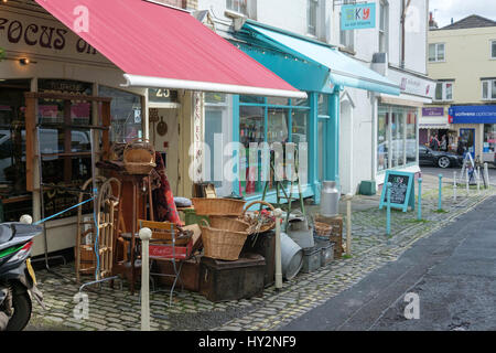 Intorno a Clifton un affluente sobborgo di Bristol England Regno Unito Foto Stock