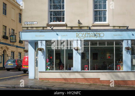 Intorno a Clifton un affluente sobborgo di Bristol England Regno Unito Foto Stock