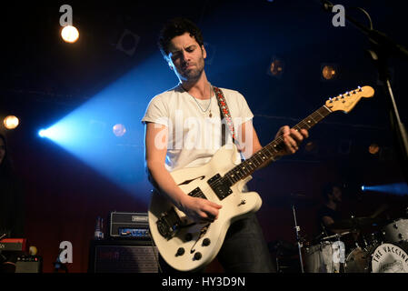 Barcellona - MAR 17: i vaccini (banda) in concerto presso il Razzmatazz tappa il 17 marzo 2016 a Barcellona, Spagna. Foto Stock