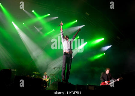 Barcellona - 1 giu: camoscio (BAND) eseguire in concerto al suono di Primavera 2016 Festival il 1 giugno 2016 a Barcellona, Spagna. Foto Stock