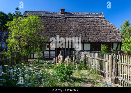 Open Air Museum in Kluki, Polonia Foto Stock