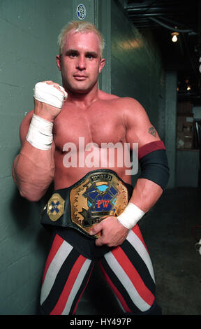 Pro Wrestler Chris Candido fotografata a Hollywood, CA. Marzo 12, 2000. Credito: Kevin Estrada / MediaPunch Foto Stock