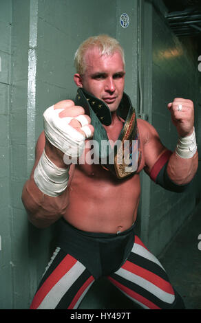 Pro Wrestler Chris Candido fotografata a Hollywood, CA. Marzo 12, 2000. Credito: Kevin Estrada / MediaPunch Foto Stock