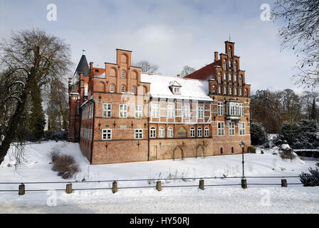 Il Bergedorfer castello nel villaggio di montagna, Amburgo, Das Bergedorfer Schloss in Bergedorf Foto Stock