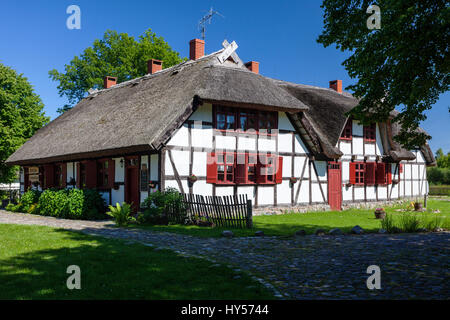 Open Air Museum in Kluki, Polonia Foto Stock