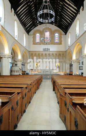 St James Priory, Broardmead, Bristol interno dell'edificio più antico di Bristol Foto Stock
