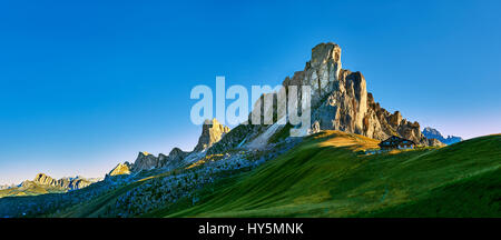 Nuvolau monte nuvolau, sopra il Passo Giau, passo di giau, Colle Santa Lucia, Dolomiti, Belluno, Italia Foto Stock