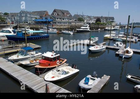 Pickering Wharf e Marina - Salem, Massachusetts, STATI UNITI D'AMERICA Foto Stock