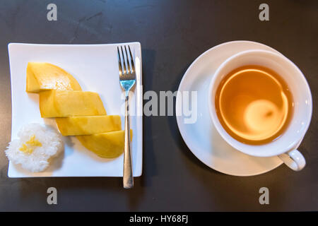 Thailand Mango riso appiccicoso Foto Stock