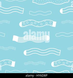 Carino sfondo colorato modello Socks Illustrazione Vettoriale