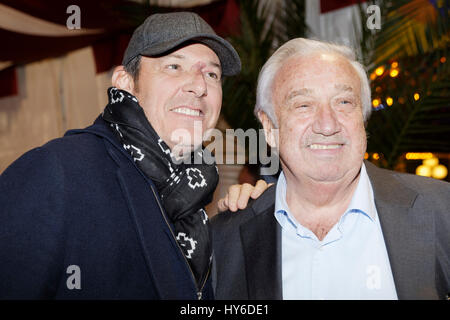 31 Marzo,2017.Jean-Luc Reichmann,Marcel Campion partecipare alla serata di apertura del trono equo per il beneficio dell'Associazione Petits Princes,Parigi Foto Stock