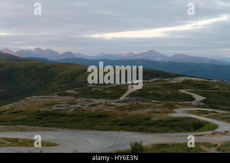 Vista da Bodømarka, Norvegia Foto Stock