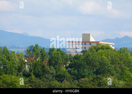 Blocco di appartamenti, Kempten, Baviera, Germania, Europa Foto Stock