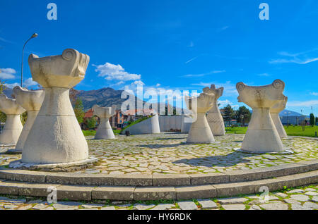 Prilep - Macedonia - WW2 Monumento Foto Stock