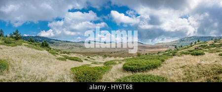 WW1 Battlefield Dobro Pole, Macedonia - Grecia confine Foto Stock