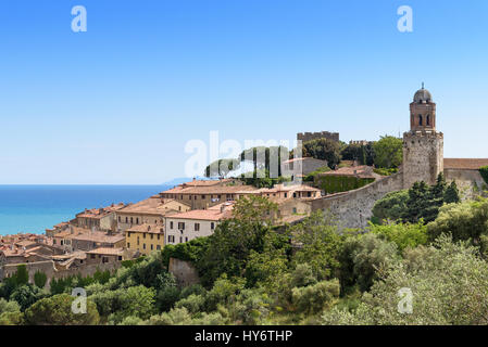 Castiglione della Pescaia, in provincia di Grosseto, Toscana, Italia Foto Stock