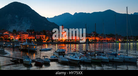 Baveno (Lago Maggiore Italia) Foto Stock