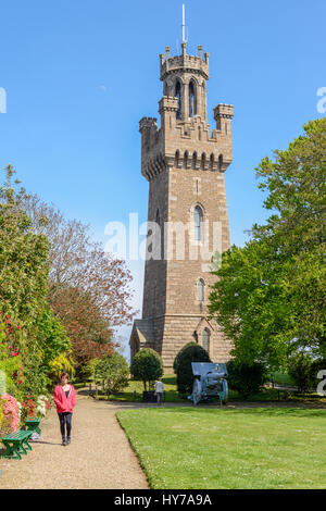 Victoria Tower, St Peter Port Guernsey, Isole del Canale Foto Stock
