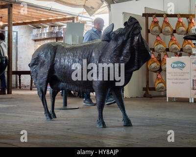 Salumi da re, prosciutto culatello e salumi, Re dei Salumi food festival a Parma, Italia, 1 - 3 Aprile 2017 Foto Stock