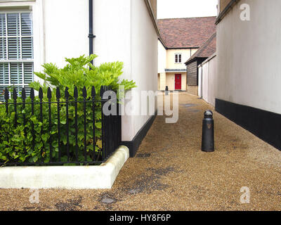 Strade di Poundbury, Dorchester Dorset, Foto Stock