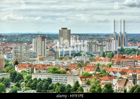 La città di Hannover (Germania), HDR-tecnica Foto Stock