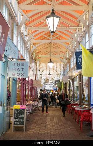 Oxford Mercato Coperto, Oxford, Inghilterra, Regno Unito. Foto Stock