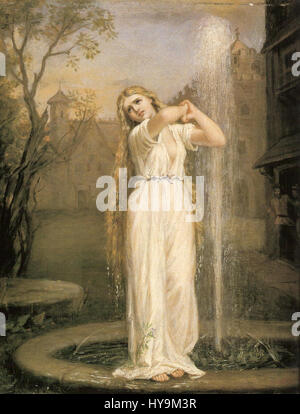 John William Waterhouse Undine Foto Stock