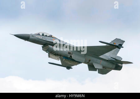 Aria belga forza F16 Fighting Falcon Foto Stock