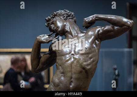 Londra, Regno Unito. 3 apr, 2017. Tate Britain apre la prima mostra dedicata a Queer British art. Queer arte inglese 1861-1967 segna il cinquantesimo anniversario della depenalizzazione parziale di Omosessualit maschio in Inghilterra e nel Galles Credito: Guy Corbishley/Alamy Live News Foto Stock
