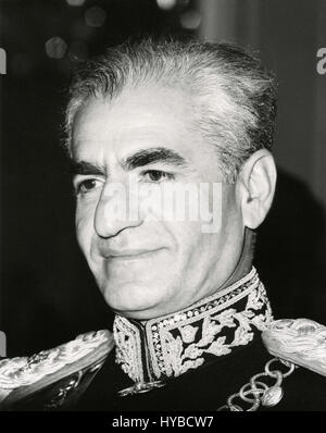 Shah Mohammad Reza Pahlavi, Teheran, Iran Foto Stock