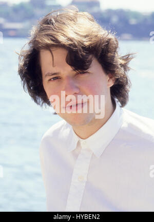 JON CRYER attore americano Visitando Stoccolma 1986 Foto Stock
