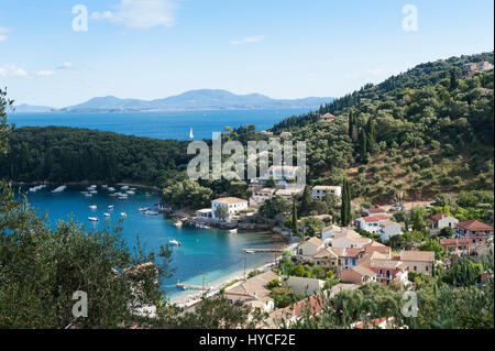 Kalami, Corfu, Isole Ionie, Grecia, Europa Foto Stock